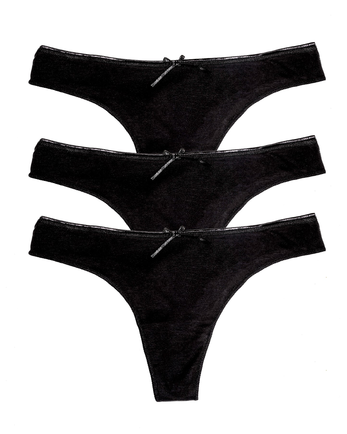 Cotton Thong - Ink 3-Pack