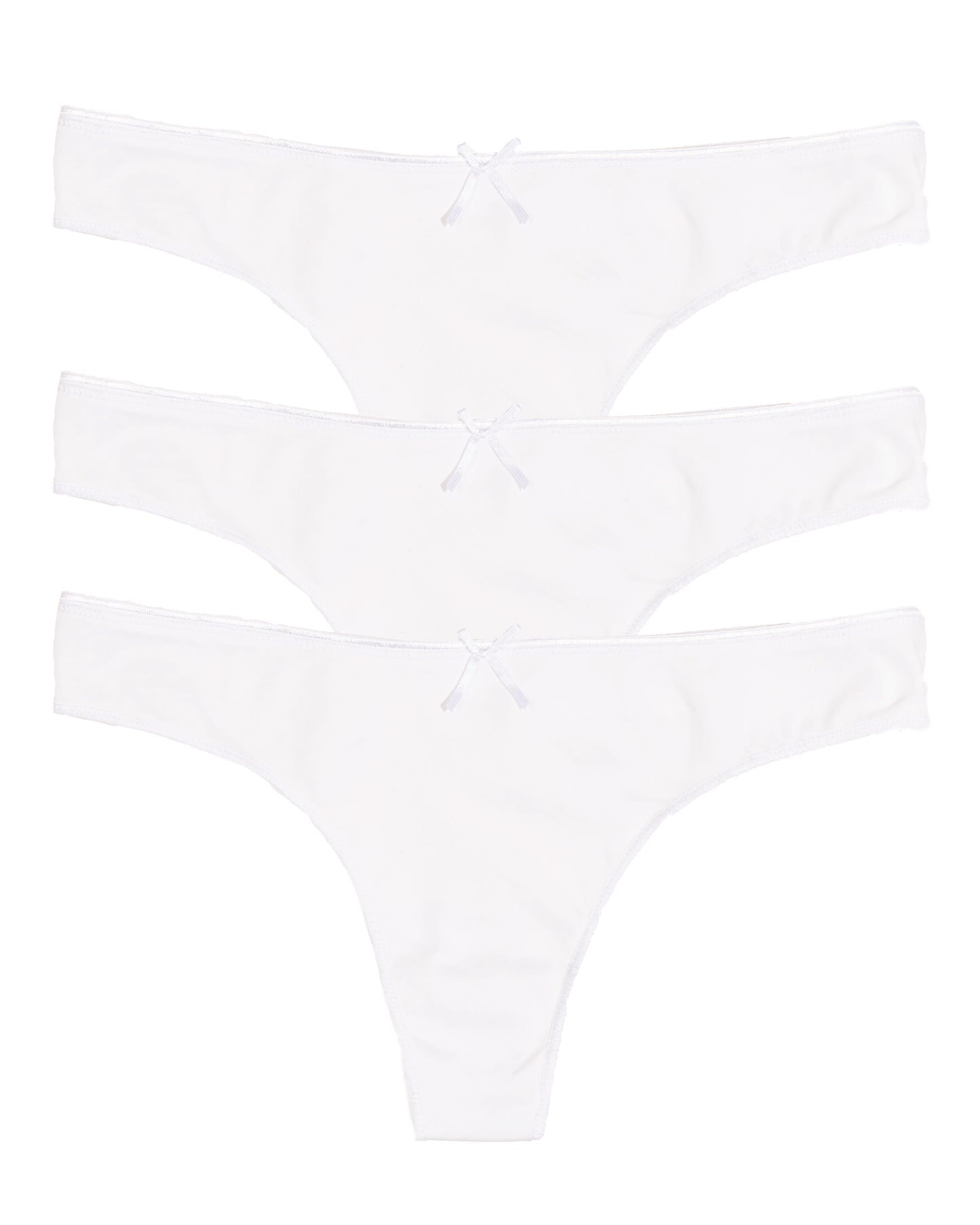 Cotton Thong - Cloud 3-Pack