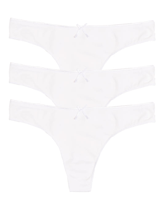 Cotton Thong - Cloud 3-Pack